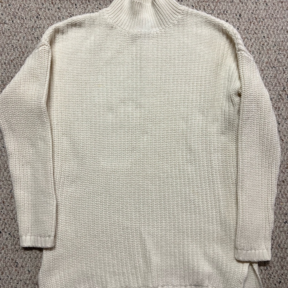 GAP Womens's Turtleneck Sweater in Cream L